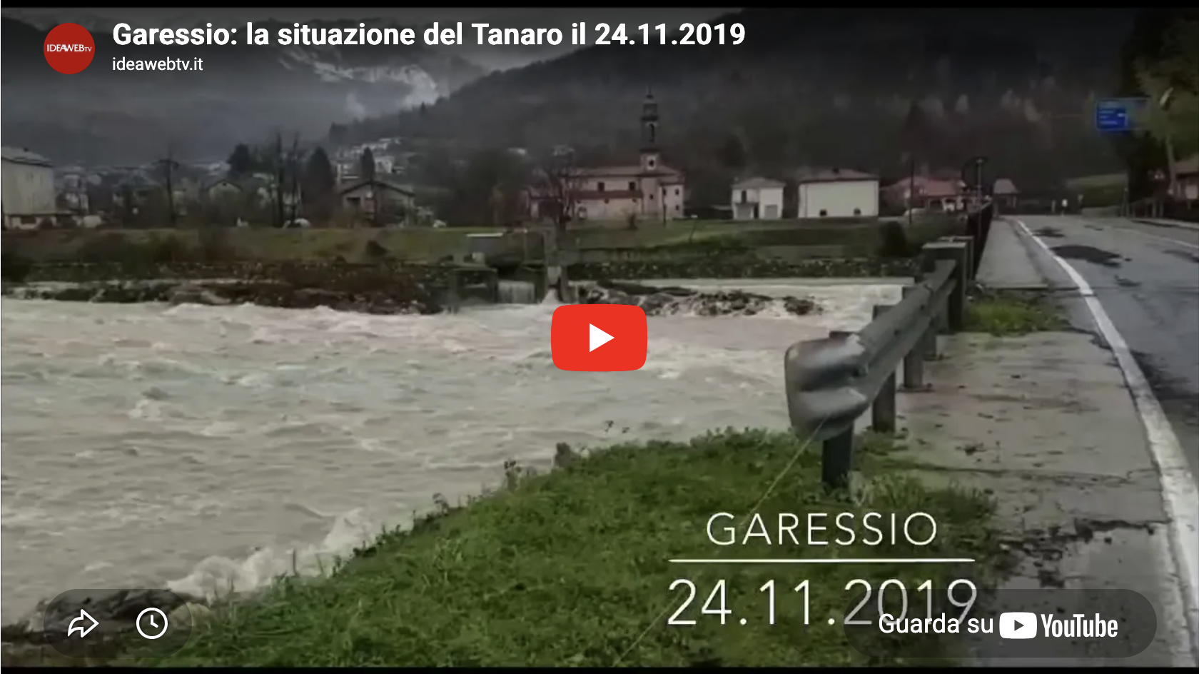 Inondation au Piémont 2019